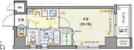 ラ・ピアッツァ麻布十番 9階 間取り図