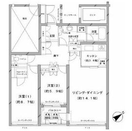 MFPRコート代官山 410 間取り図