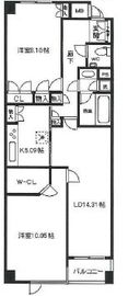 NK青山ホームズ 606 間取り図