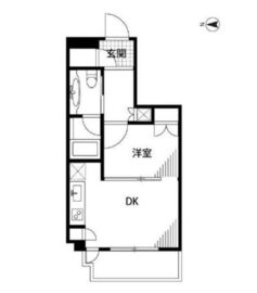 THEパームス三田 4階 間取り図