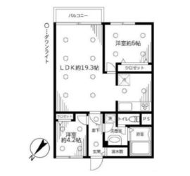 グランドメゾン田町 11階 間取り図