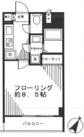 エルフラット田町 403 間取り図