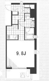 ラティエラ文京音羽 304 間取り図