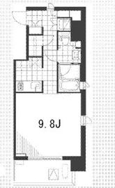 ラティエラ文京音羽 304 間取り図