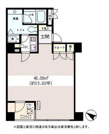 パーク・ノヴァ九段 504 間取り図