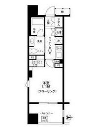 クオリアYZ恵比寿 9階 間取り図