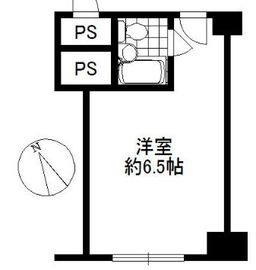 赤坂レジデンシャルホテル 2階 間取り図