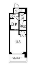 スパシエソリデ三軒茶屋 2階 間取り図