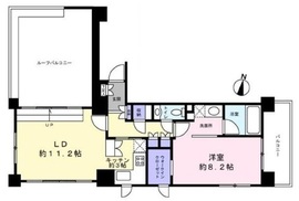 ラコント恵比寿プライベートレジデンス 7階 間取り図