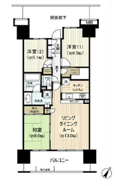 スターコート豊洲 2階 間取り図