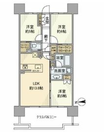 シティテラス品川イースト 4階 間取り図