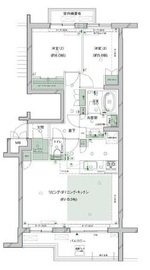 プレシス参宮橋 3階 間取り図
