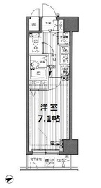 ガラ・ステージ麻布十番 3階 間取り図