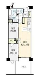 オープンレジデンシア初台 1階 間取り図