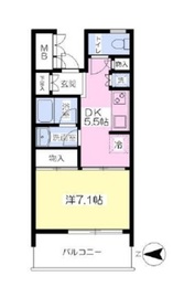 イーストコモンズ清澄白河パークフラッツ 4階 間取り図