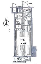 グランド・ガーラ麻布十番 4階 間取り図
