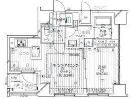 レガリス銀座イースト 9階 間取り図