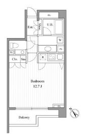 エルスタンザ赤坂 205 間取り図