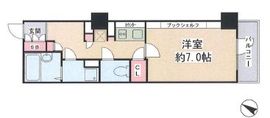 グランスイート日本橋人形町 3階 間取り図