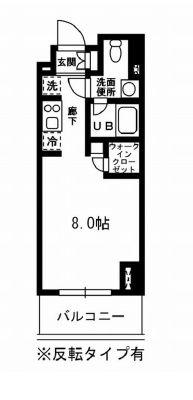 レジディア杉並方南町 323 間取り図