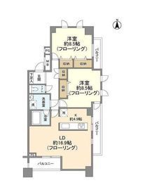 麻布市兵衛町ホームズ 7階 間取り図