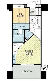 ライオンズシティ恵比寿 7階 間取り図