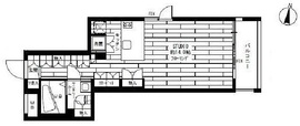 グランドコンシェルジュ都立大学 2階 間取り図