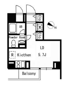 代々木の杜 204 間取り図