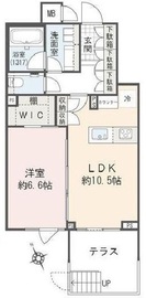 ザ・レジデンシャル北青山 1階 間取り図