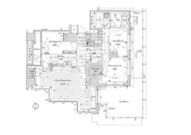 パークタワー芝公園 24階 間取り図