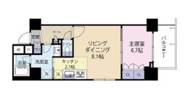 ガリシアグランデ江戸川橋 2階 間取り図