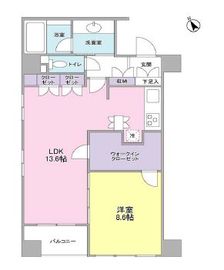 グランカーサ銀座イースト 1101 間取り図