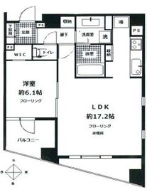 シティハウス代々木ステーションコート 13階 間取り図