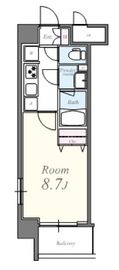 ルマノアール 203 間取り図