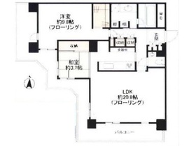 サンクォーレタワー 19階 間取り図