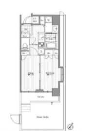 NCRe新宿中央公園 101 間取り図