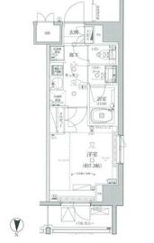 ヴィルドミール浅草橋 6階 間取り図