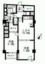 アーバンパーク代官山1 205 間取り図