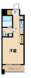 レジディア北品川 1303 間取り図