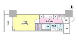 スタイリオ品川中延 510 間取り図