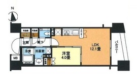 パークホームズ上野 12階 間取り図