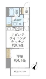 SS.FLAT神楽坂south 503 間取り図