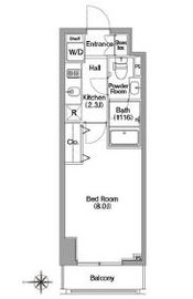 コンフォリア馬込 202 間取り図