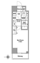 コンフォリア馬込 207 間取り図