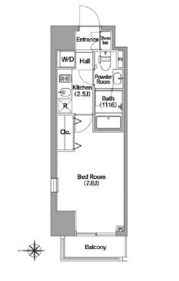 コンフォリア馬込 109 間取り図