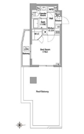 コンフォリア馬込 908 間取り図