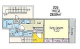 205 間取り図