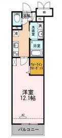 BLESS北新宿 2077 間取り図