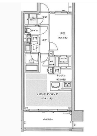 ミッドタウンコンド四谷 2階 間取り図