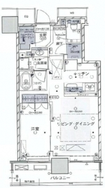 ザ・パークハウス晴海タワーズ クロノレジデンス 22階 間取り図